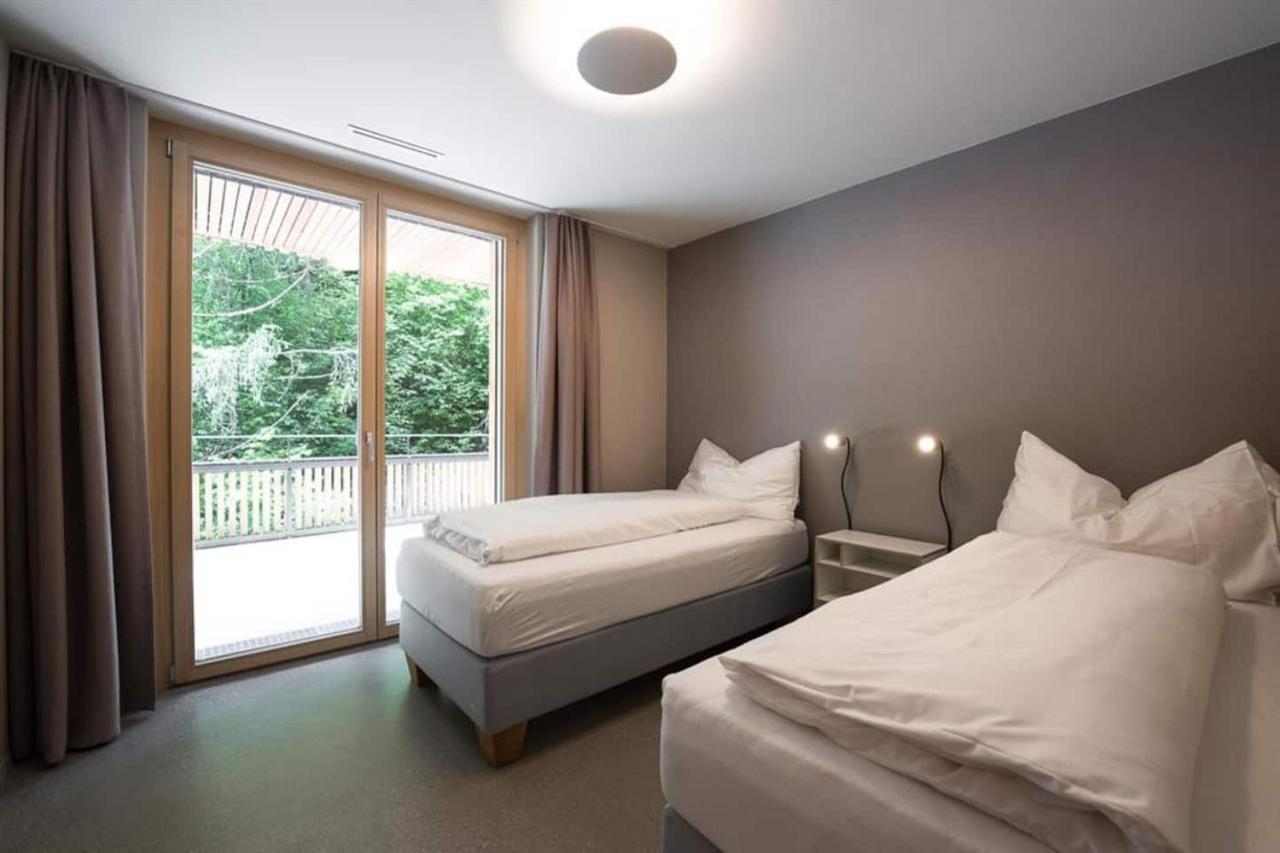 Ferienwohnung 3,5 Zimmer Direkt An Ski- Und Bikepiste Flims Exteriér fotografie