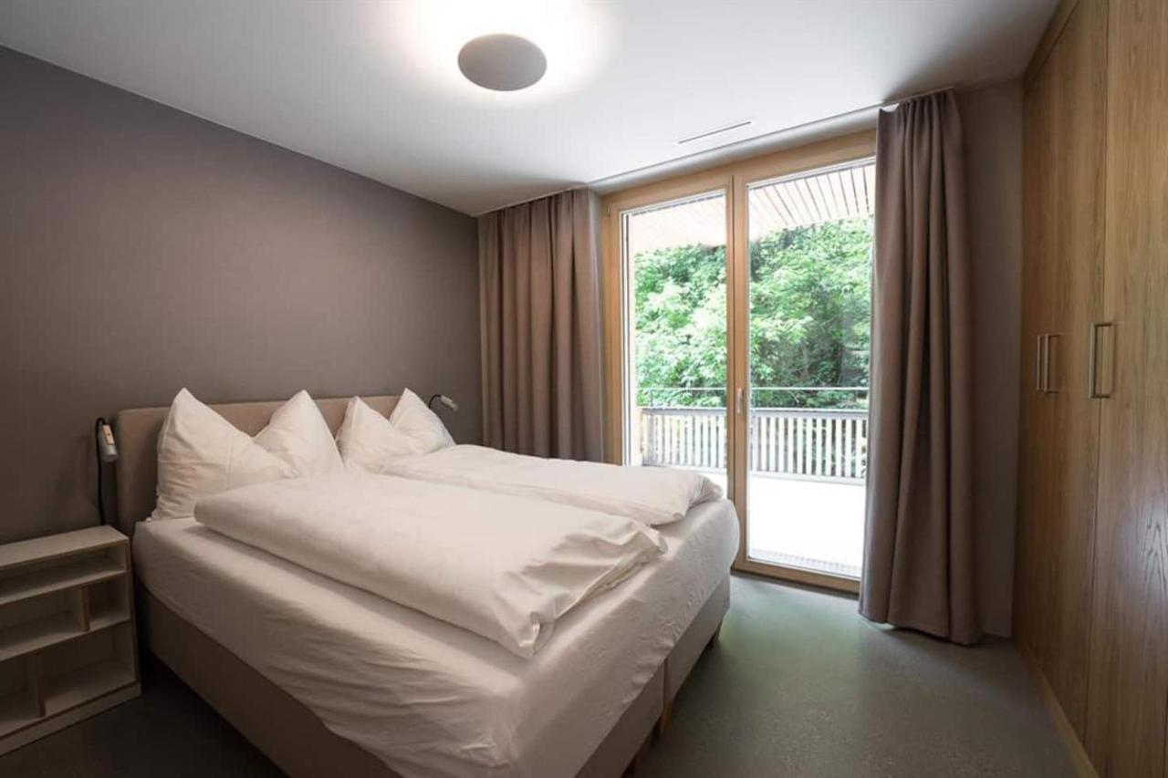 Ferienwohnung 3,5 Zimmer Direkt An Ski- Und Bikepiste Flims Exteriér fotografie