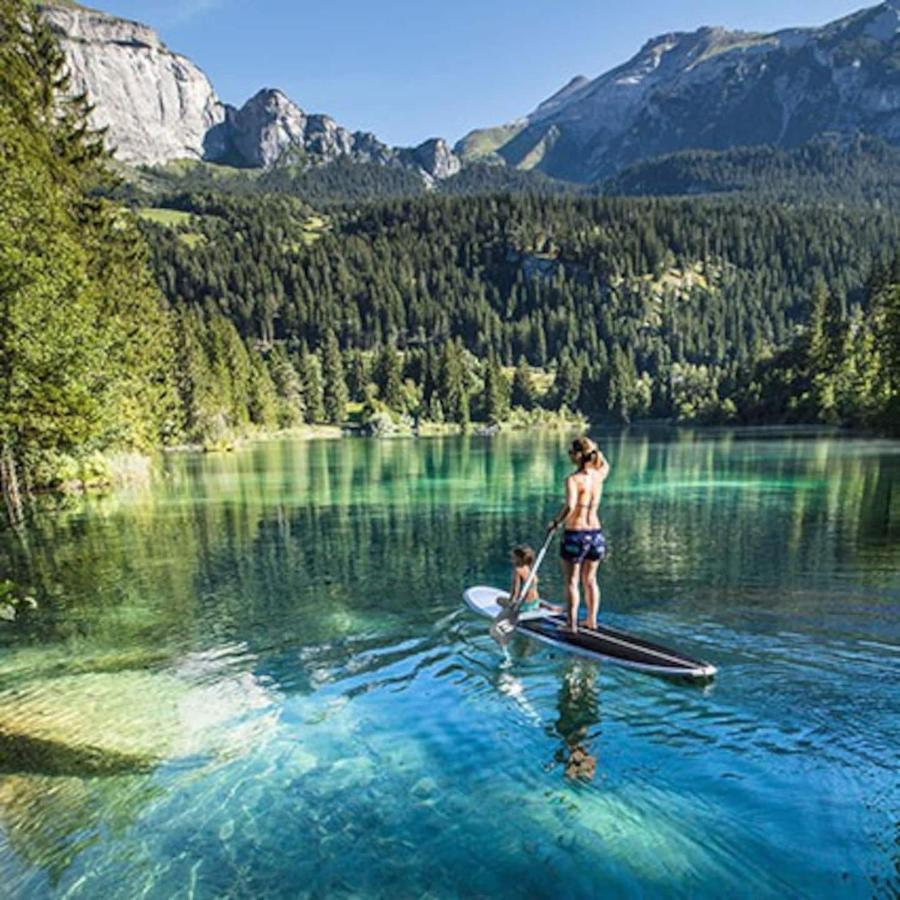 Ferienwohnung 3,5 Zimmer Direkt An Ski- Und Bikepiste Flims Exteriér fotografie